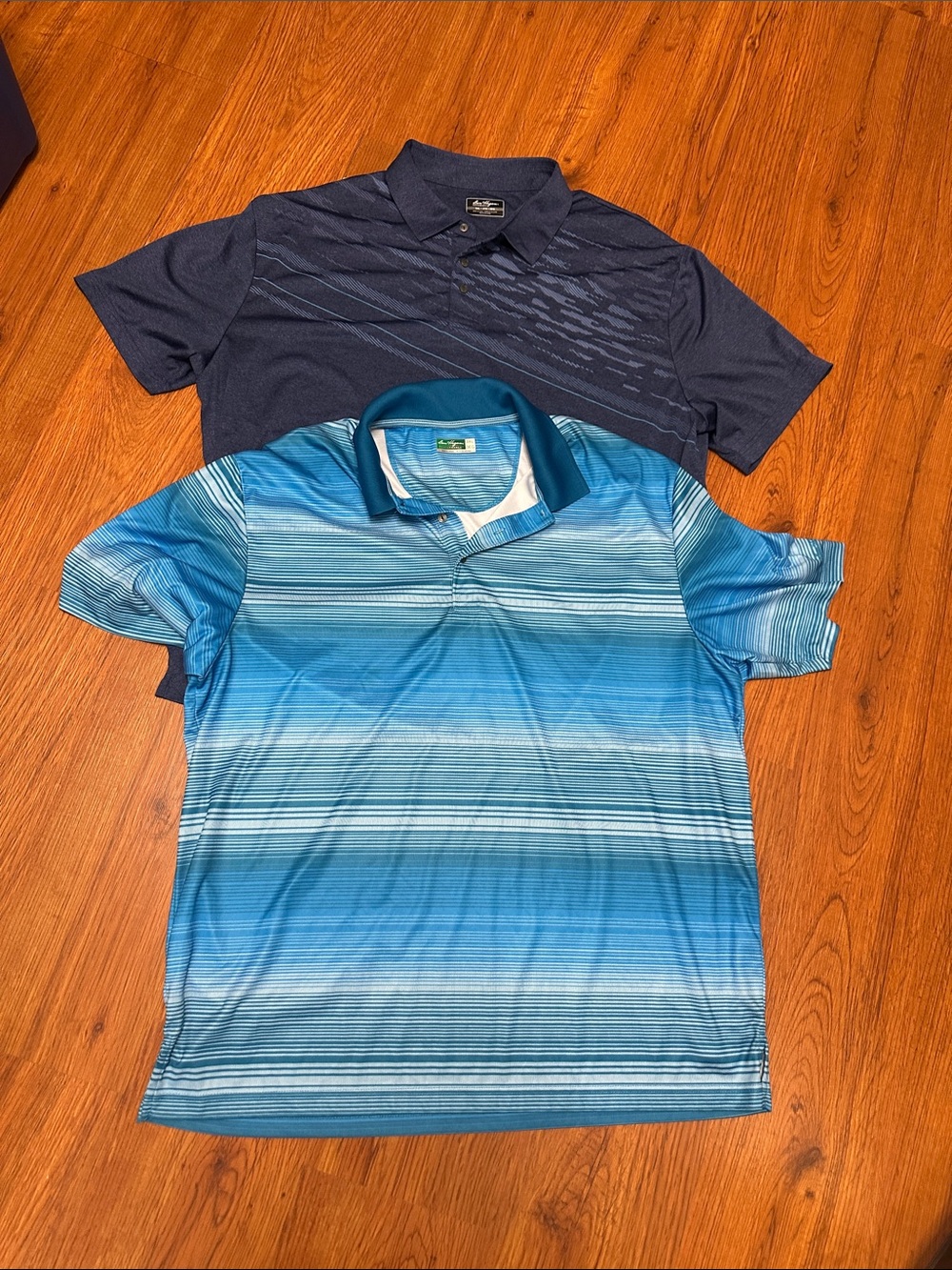 Men's Ben Hogan Performance Polo Shirts with Contrast Collar